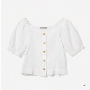 Everlane Linen Puff sleeve too